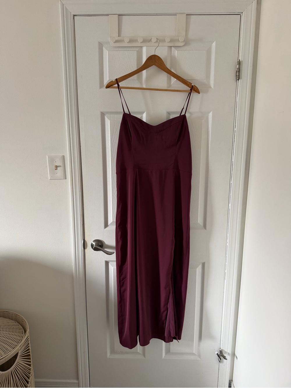 Abercrombie & Fitch Raspberry Spaghetti Strap Dress